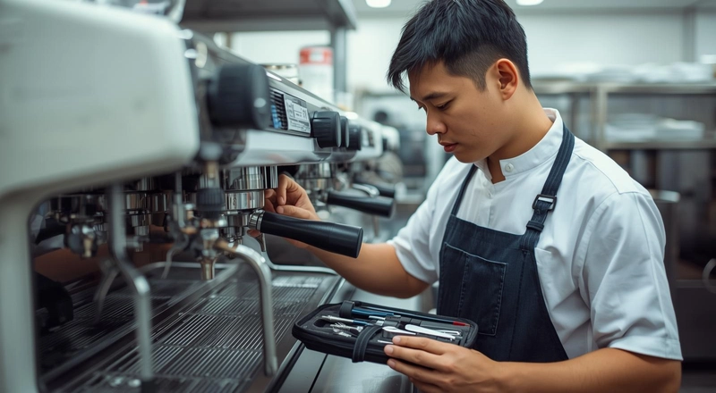 Cách phòng tránh tình trạng máy cà phê bị yếu nước